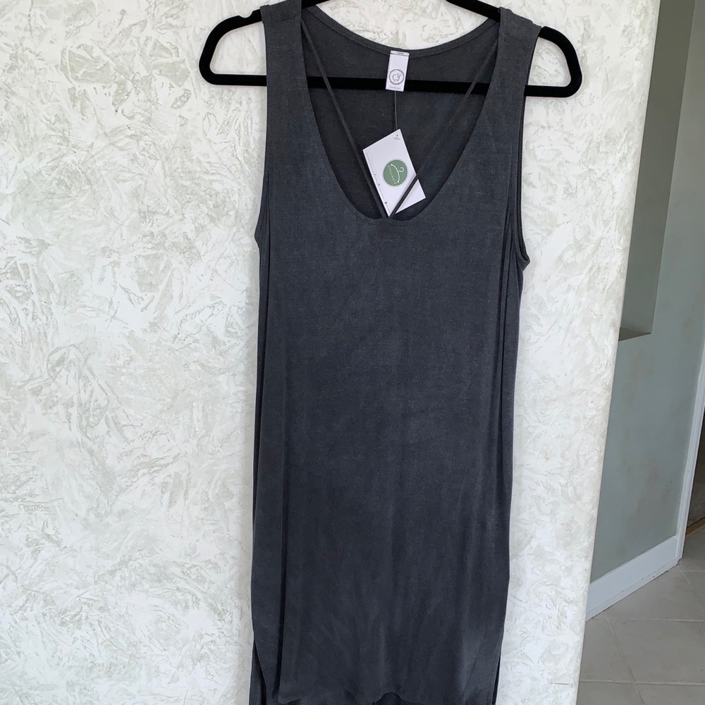 Dark grey dress